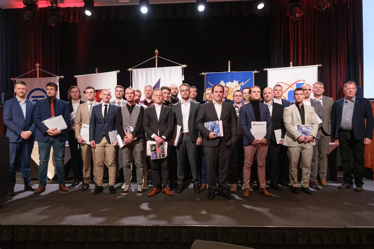 Útskrift Rafmenntar og afhending sveinsbréfa maí 2024