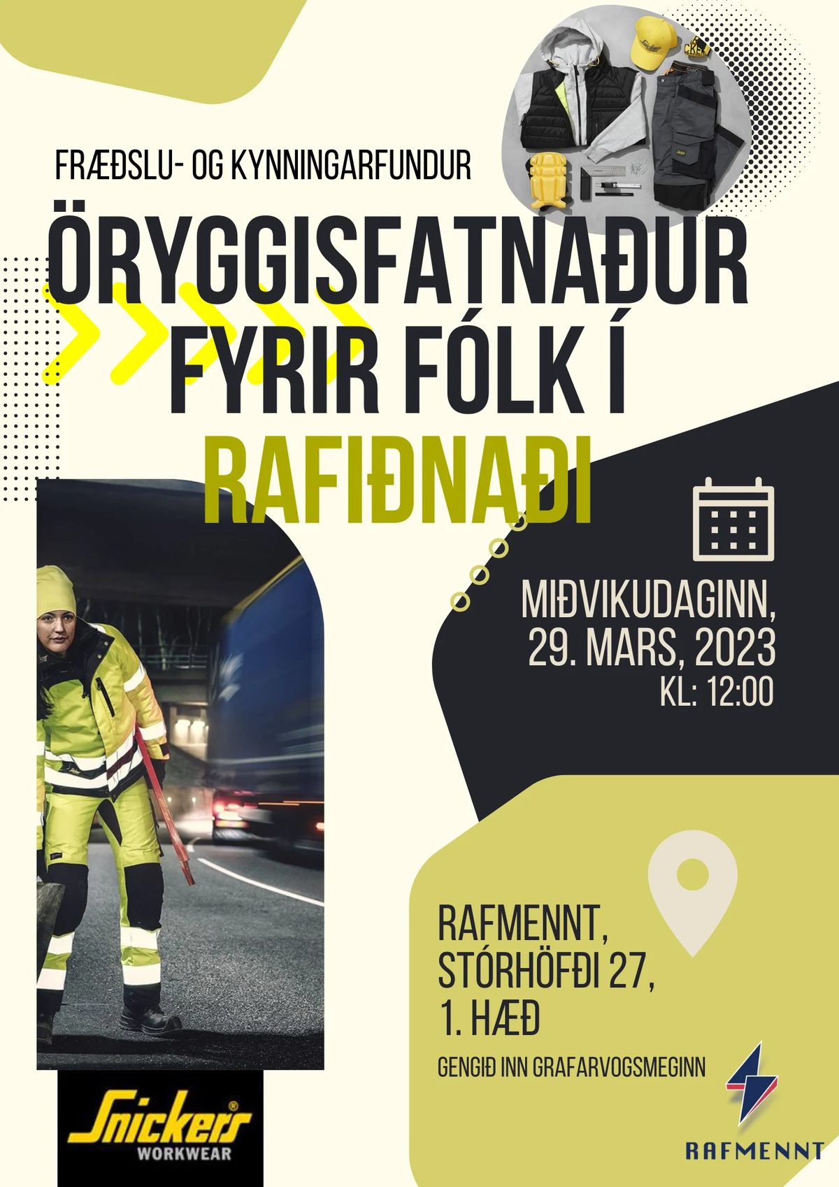 Fræðslu- og kynningarfundur í hádeginu 29. mars
